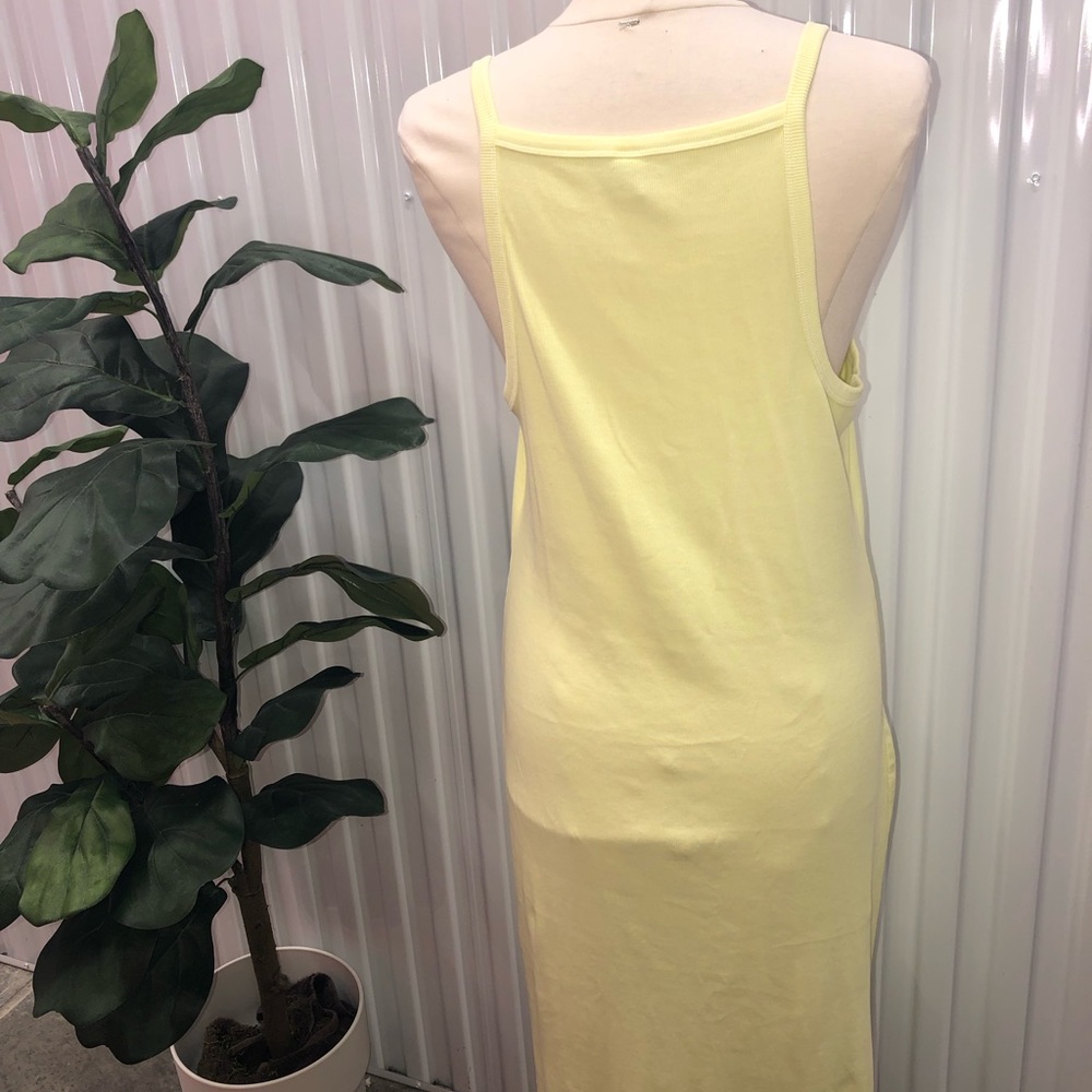 Yellow, Old Navy, maxi cotton‎ dress - Picture 3 of 4